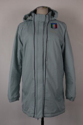 Puma Italia Figc Giubino Donna Tg. 44 Women Imbottito Jacket Calcio Sport |  eBay