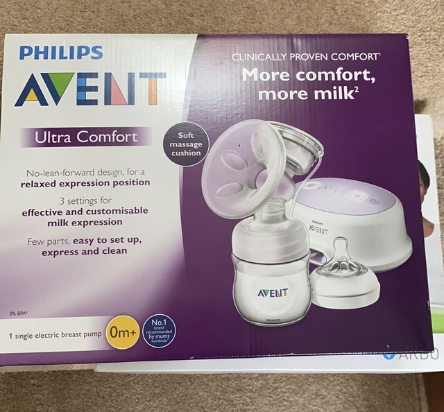 avent ultra comfort electric breast pump