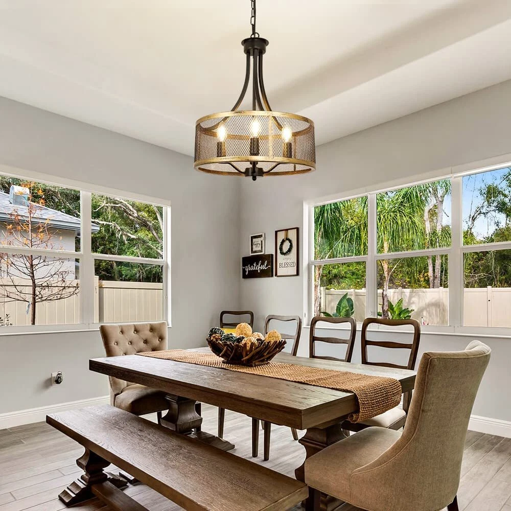 Farmhouse chandelier for living room outlet
