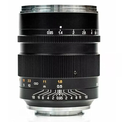 Zhongyi 50mm F0.95 III Large Aperture Full frame Lens for Nikon Canon Sony Leica