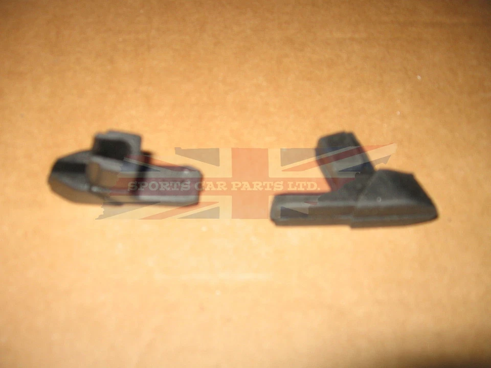 Par de sellos de bloque de esquina de ventana de ventilación nuevos para MGB 1973-80 MG Midget 1973-1980 Foto 2 de 2