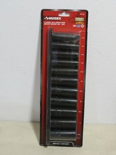 Husky 637 107 12 Impact Deep Sae Socket Set 11 Piece