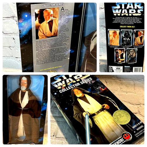 1996 Kenner Star Wars Collecteur Séries Obi-Wan 12 " Action Figurine Nib - Photo 1 sur 5