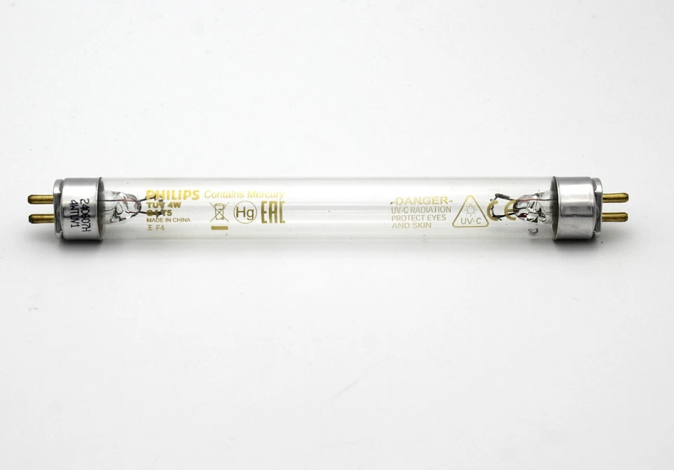 NEW Philips TUV 4W G4 T5 TUV Lamp Tube Short Wave Germicidal UV Filter UV - Image 2 of 3