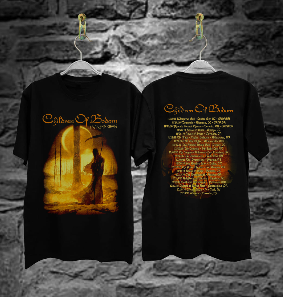 children of bodom i worship chaos new shirt for you | eBay