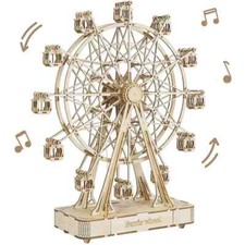 Rolife TGN01 Ferris Wheel 3D Wooden Puzzle Music Box