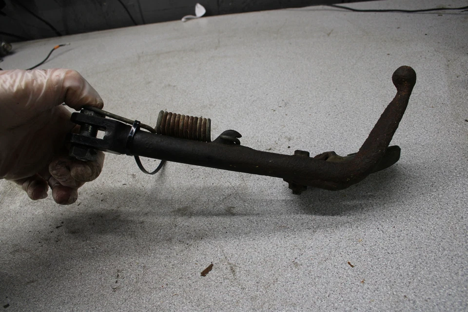 Honda CL360 1975 Scrambler pata de cabra soporte lateral H12-2994.ih Foto 4 de 4