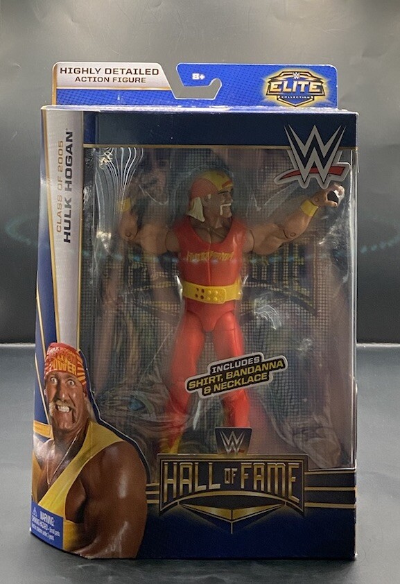 MATTEL WWE ELITE COLLECTION HALL OF FAME SERIES HULK HOGAN ACTION FIGURE
