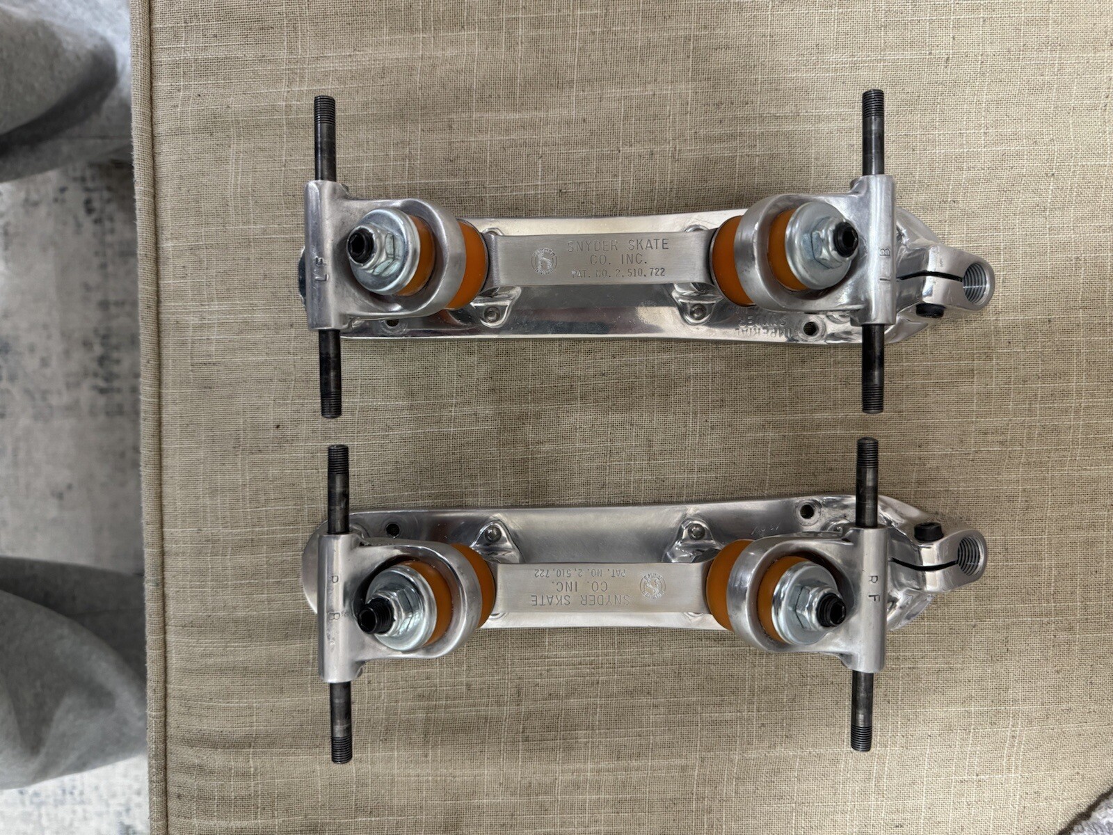 Snyder Imperial Skate Plate X10 7 Inch Wheelbase eBay