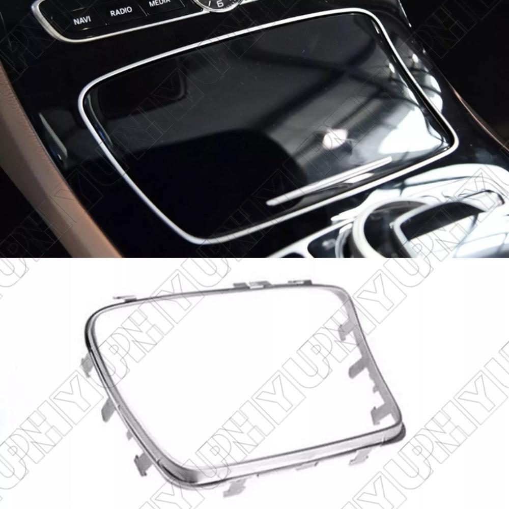 For Benz W213 W238 Center Console Cup Holder Plating Trim