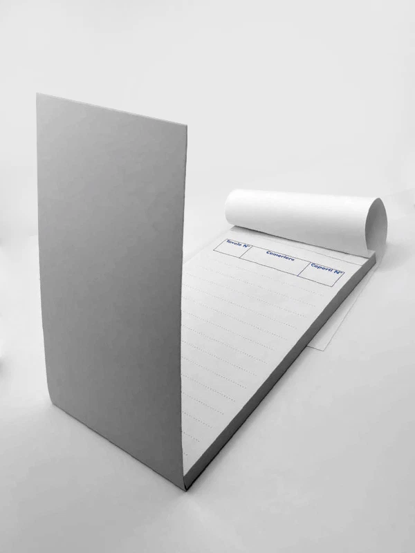 100 blocchi comande a 2 copie autocopianti - 100 fogli a blocco (50x2) - 10x17cm - Immagine 3 di 4