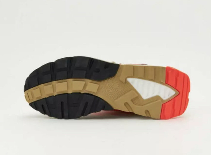 Adidas ZX 1K Boost 'Seasonality' Beige Tone Victory Crimson