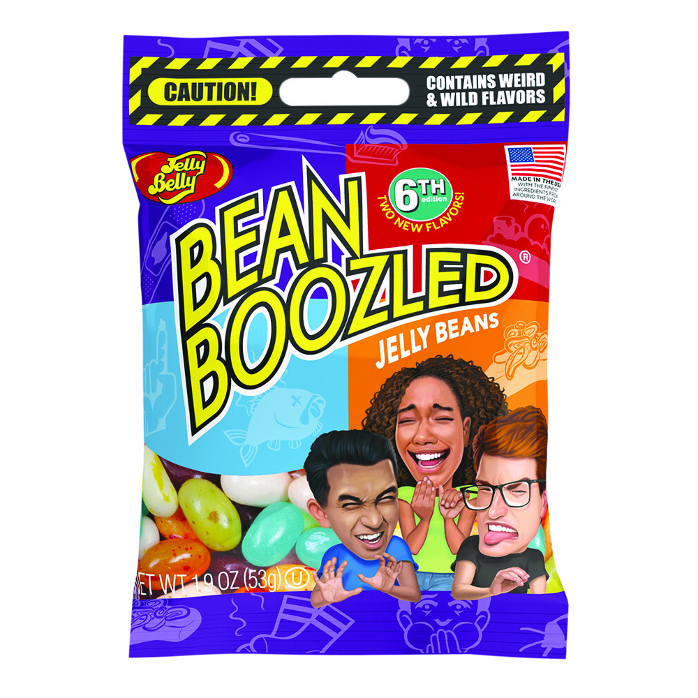 JELLY BELLY - BeanBoozled Jelly Beans Candy - (6) 1.9oz - BEST
