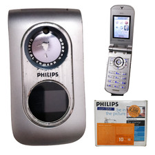 TELEFONINO PHILIPS TELEFONO CELLULARE VINTAGE DA COLLEZIONE IN SCATOLA ORIGINALE