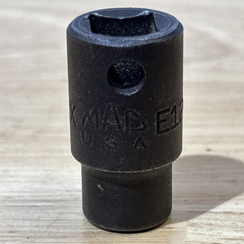 Mac Tools E12 Inverted External Torx Impact Socket 3/8" Drive XE12 USA - Picture 3 of 6
