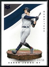 2020 Panini Chronicles #2 Aaron Judge Magnitude Blue #/50