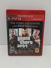 Grand Theft Auto IV -- Complete Edition (Sony PlayStation 3) NO MAP Or Manual 