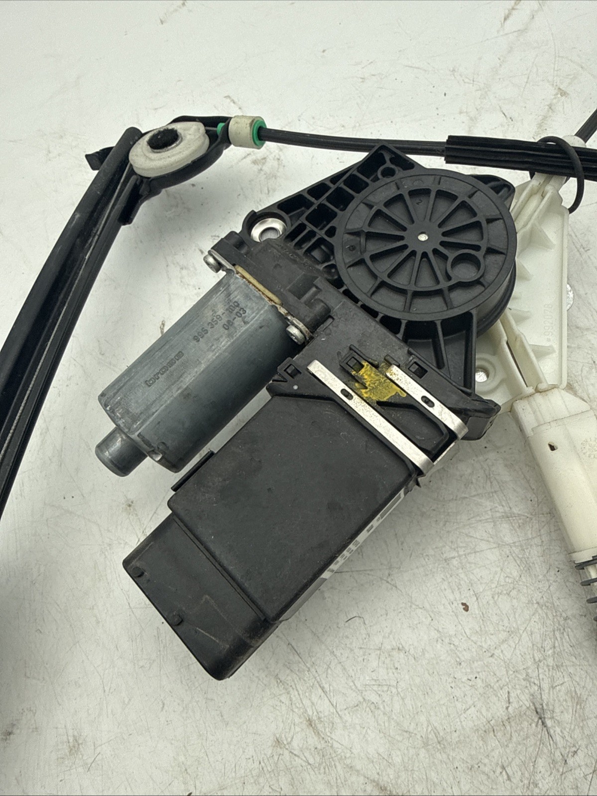 05-13 CHEVROLET CORVETTE C6 FRONT LEFT POWER WINDOW REGULATOR MOTOR ASSEMBLY OEM