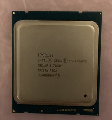 Intel Xeon E5-1660V2 6-Core 3.7GHz 15MB Cache CPU