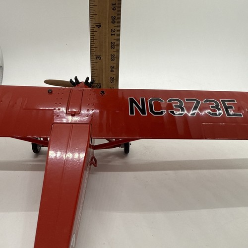 TEXACO NC373E Diecast Model Plane Bank Curtiss Robin ERTL Collectibles Red - Picture 22 of 22