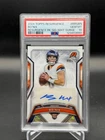2024 Topps Resurgence Bo Nix /125 White Surge Rookie Auto #RRS-BN PSA 10 NB1