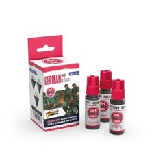 AK Interactive AK17501 - Uniformi Tedesche (Set Quick Gen) 3x 18ml - Nuovo