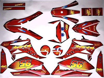 Beta 50 RR 2011 - 2019 Cars  EDITION DEKOR DECAL KIT Aufkleber Verkleidung 