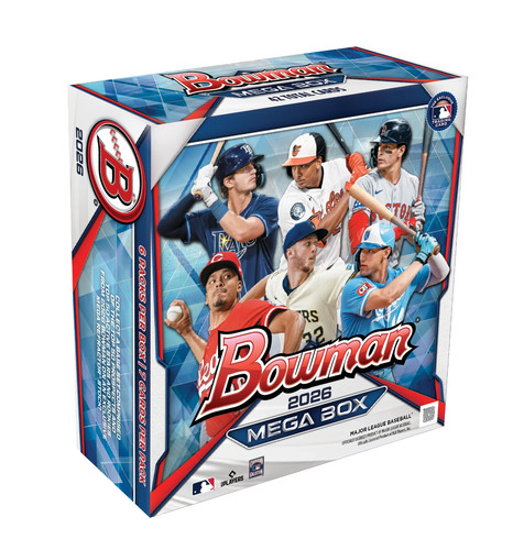 2026 Bowman Baseball Mega Box w/Chrome Auto's RC