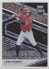 2020 Panini Elite Extra Edition Prime Numbers C 1/5 Casey Schmitt #49 0t2