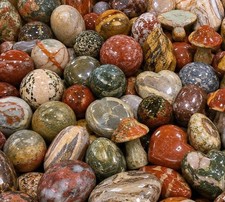 10 lb Jasper Crystals Wholesale Bulk Lot Polished Stones Random Assortment