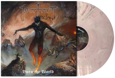 PORTRAIT- Burn The World LIM. 300 PASTEL ROSE MARBLED VINYL LP swe occult metal