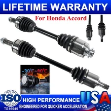2Pcs Front CV Axle Shaft for Honda Accord 2.4L 2008-2014 & Acura TSX 2.4L 09-13