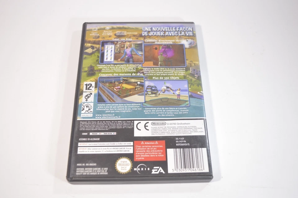 The Sims 2 complete Nintendo Gamecube GC original CIB (Europe) - Image 2 of 4