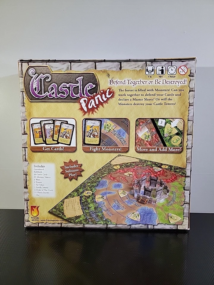 Castle Panic Tower Defense Board Game 1st Edition. 100% Complete - Image 2 of 4