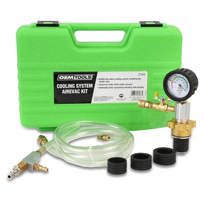 OEM Tools Cooling System AirEvac Kit with (3) Adapters