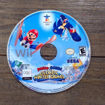 Mario & Sonic at the Olympic Winter Games (Nintendo Wii, 2009) *Disc Only*