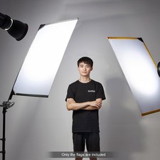 Godox SF6090 Foldable Scrim Flag Kit With 5pcs Flags 60 90cm/24 36in Fo HZAA