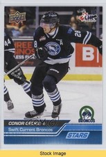 2023-24 Upper Deck CHL Stars Blue Conor Geekie #343 READ h8y