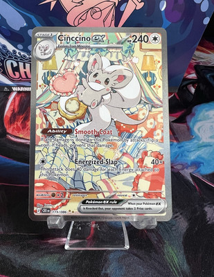 Cinccino ex 119/086 SIR - Chaos Rising - Very clean copy - PSA 10 Contender