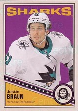 2019-20 O-Pee-Chee Retro #336 Justin Braun