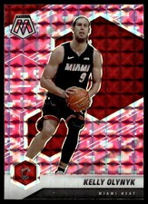 2020-21 Panini Mosaic Pink Prizm Kelly Olynyk Miami Heat #193