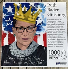 Jigsaw Puzzle - 1000 pieces - Ruth Bader Ginsburg - Funware