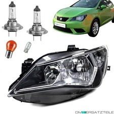 Seat Ibiza 6J 6P Facelift Scheinwerfer Links H7/H7 Facelift 2012-2015 + Birnen
