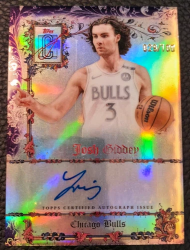 2025 Topps Signature Josh Giddey Purple (RAW)