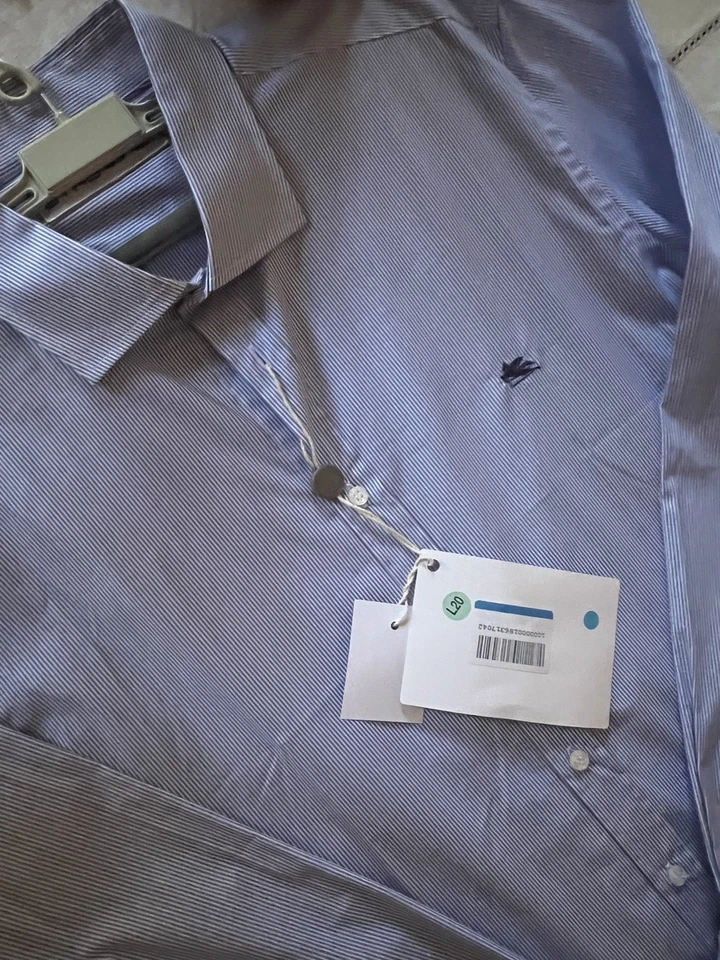 Etro Milano Men's Long Sleeve Dress Striped Button Down Shirt Size 45 Italy - Image 2 of 4