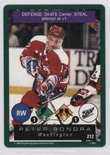 1995-96 Playoff One on One Challenge Peter Bondra #212 t3w