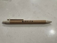 Delta Airlines Writing Ball Pen. New. Black. Collectible Rare. Excellent