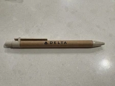 Delta Airlines Writing Ball Pen. New. Black. Collectible Rare. Excellent