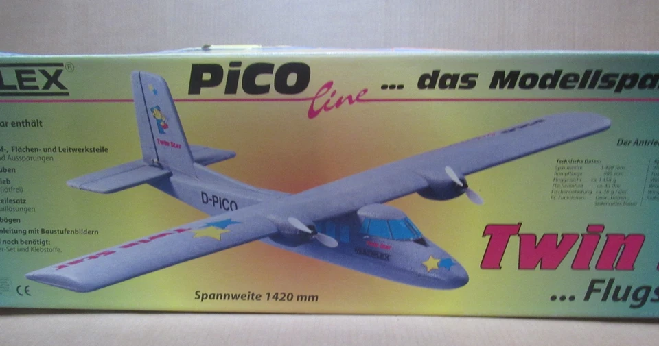 MULTIPLEX TWIN STAR Classic Twin RC Model Aircraft - NEW IN BOX - Image 4 of 4