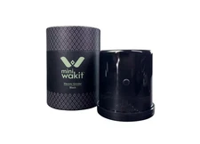 Mini Wakit Grinder (Black) – Rechargeable Electric Herb Grinder with Patented...